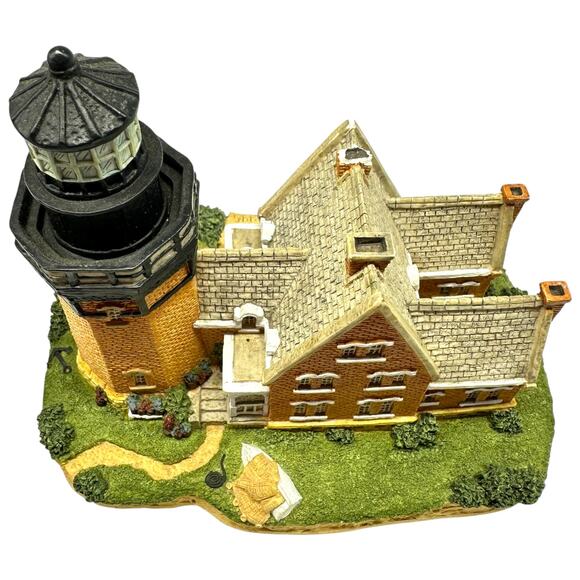 1995 Harbour Lights Lighthouse #403 SE Block Island Rhode Island Numbered D122 - Picture 7 of 9